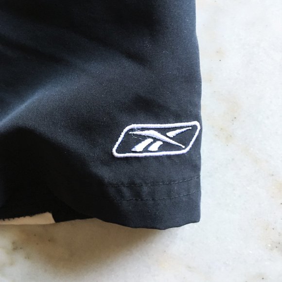 Reebok black & white shorts, size small - Picture 3 of 5